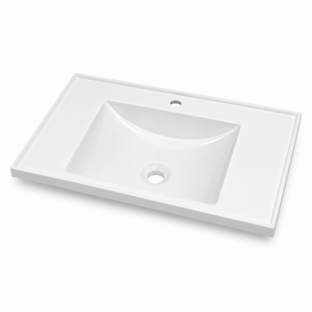 NOVIDADE NA SHOPEE  -  Pia Banheiro Cuba Lavabo Plástico Resistente Premium