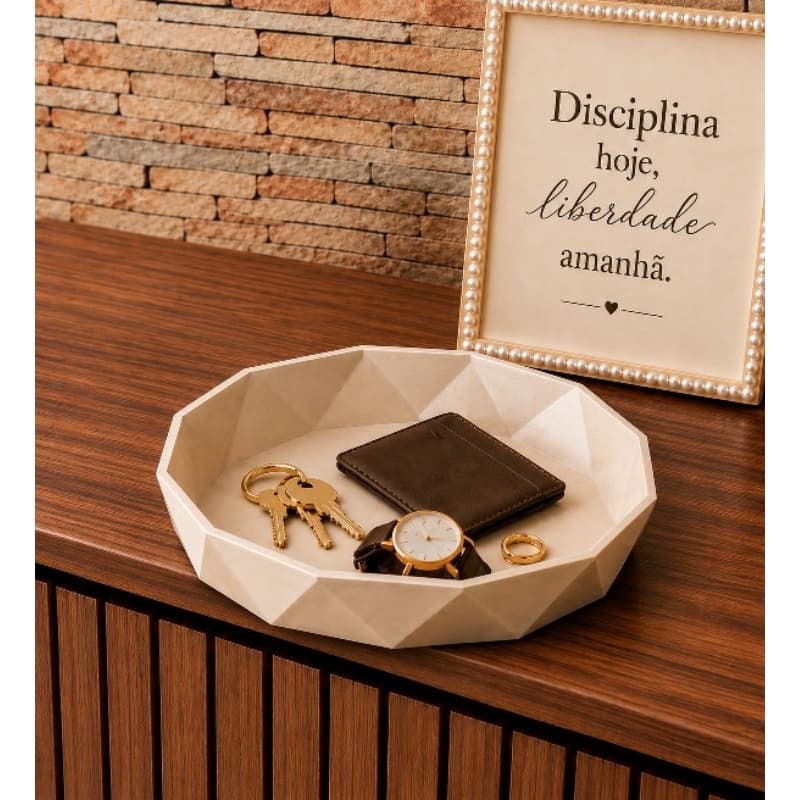 BANDEJA PORTA OBJETOS, GRÉCIA – ORGANIZAÇÃO E ELEGÂNCIA.