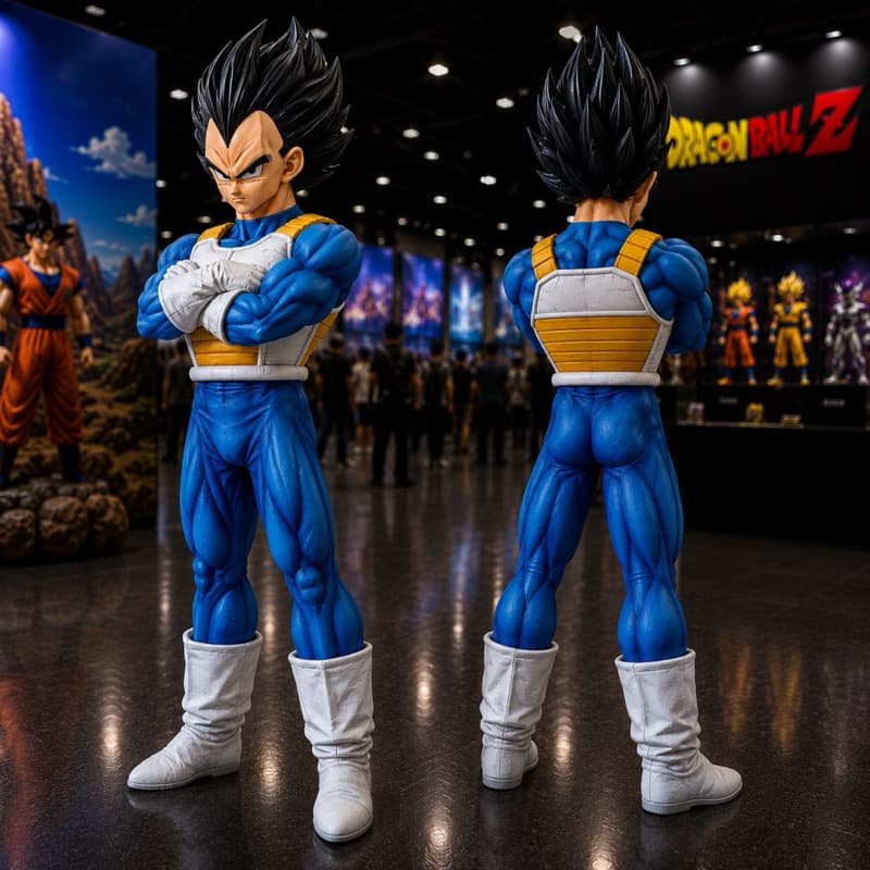 Action Figure Vegeta 23Cm Saga Majin Boo Com Armadura Dragon Ball Z Banpresto