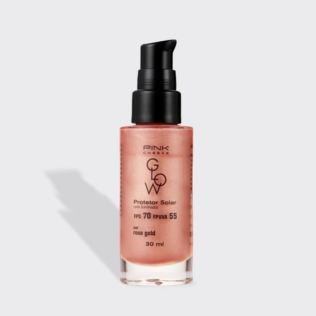 Glow Booster Facial FPS70 30ml PINK CHEEKS Efeito Primer com Cor e Glow