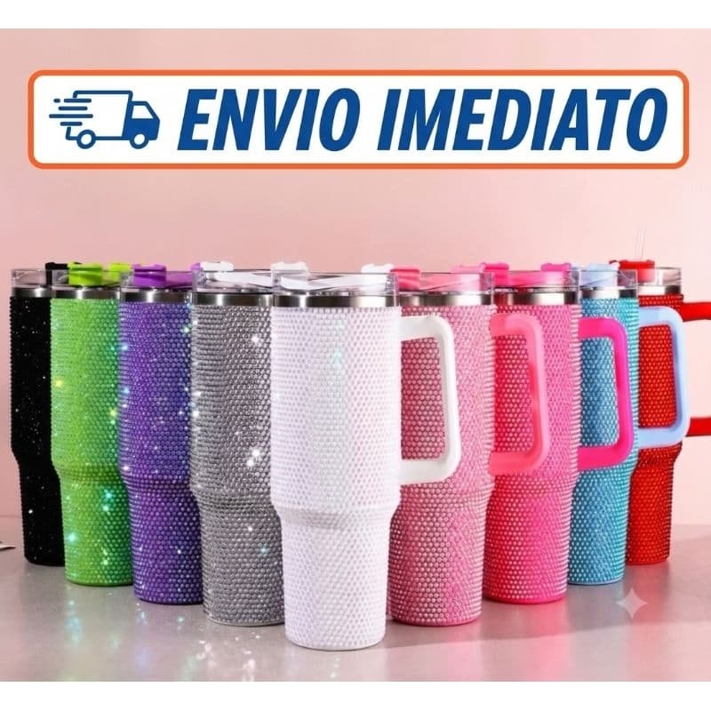 Copo Térmico 1200ml com Alça e Tampa