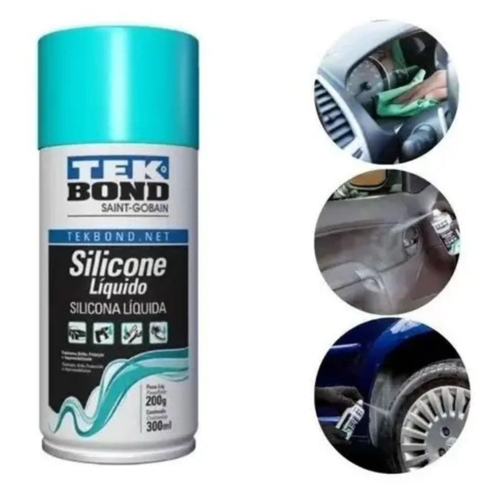 Silicone Liquido Spray Tekspray 300ml Tek Bond