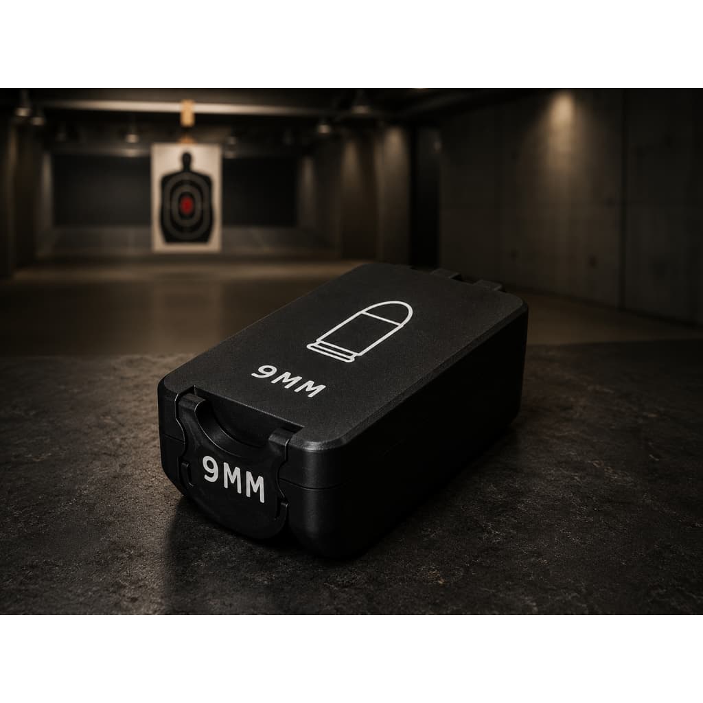 CASE, PORTA MUNIÇÕES CALIBRES 9MM | .380 | .38 SPL | .38 SUPER | .40 | 22LR | PREMIUM
