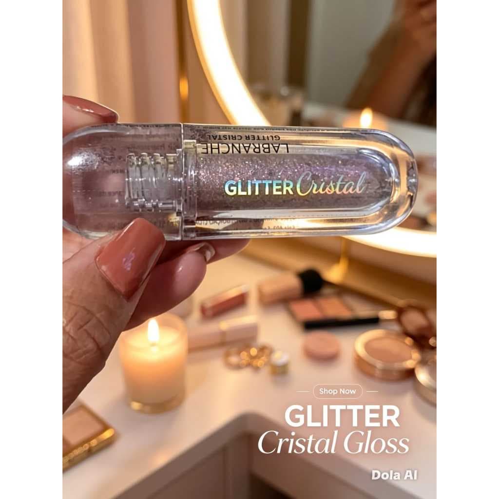 Glitter Cristal Labranche – Ilumine Olhar, Rosto e Lábios com Brilho Intenso