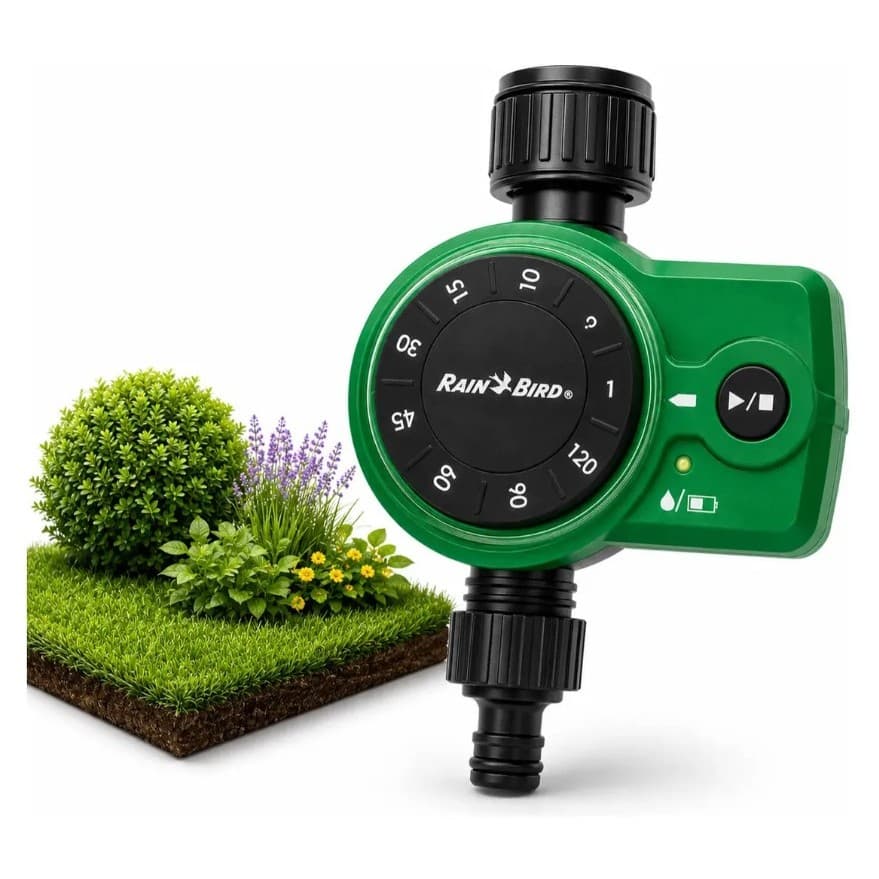 Temporizador Manual Rain Bird 120 Minutos Bsp Para Jardim