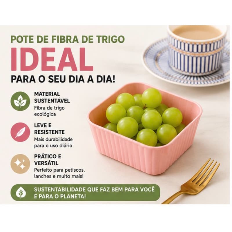 Pote para Petiscos e Pequenas Refeições