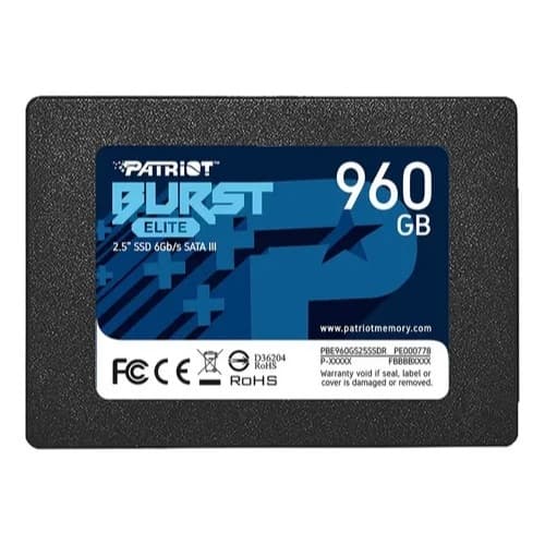 SSD 960 GB Patriot Sata3 2.5 Burst Elite Sata