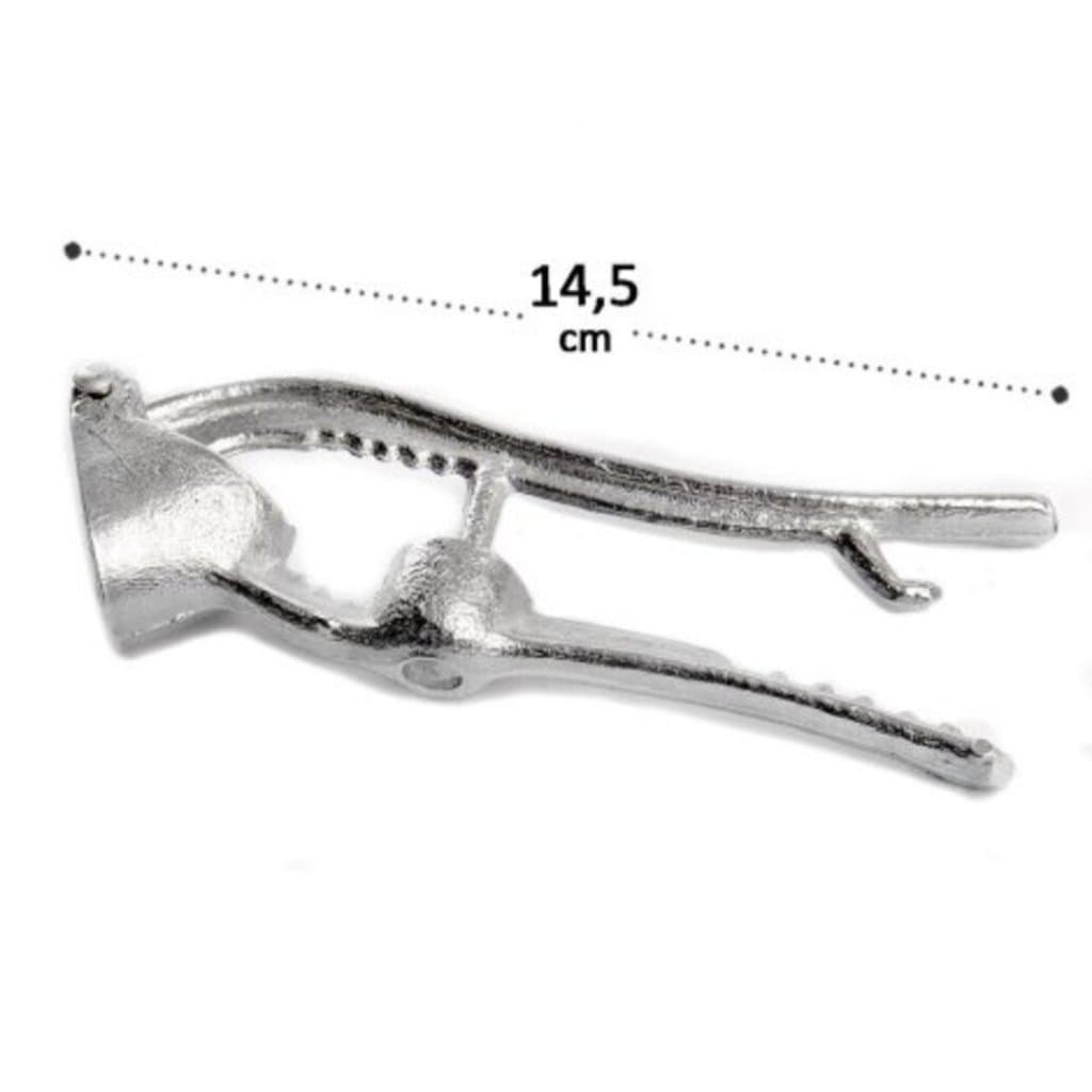 Espremedor de Alho 14,5cm Alumínio Reforçado Multiuso Manual Triturador de Alho Resistente