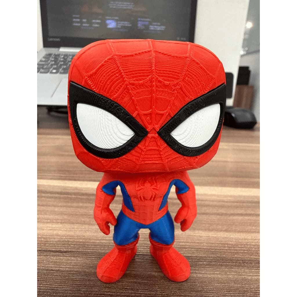 Homem Aranha Miniatura Colecionável Com Impressão 3D Geek Marvel