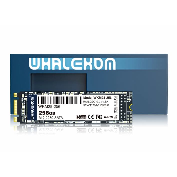 SSD Whalekom WKM28-256 – M.2 SATA 2280 SSD – 256GB Solid State Drive