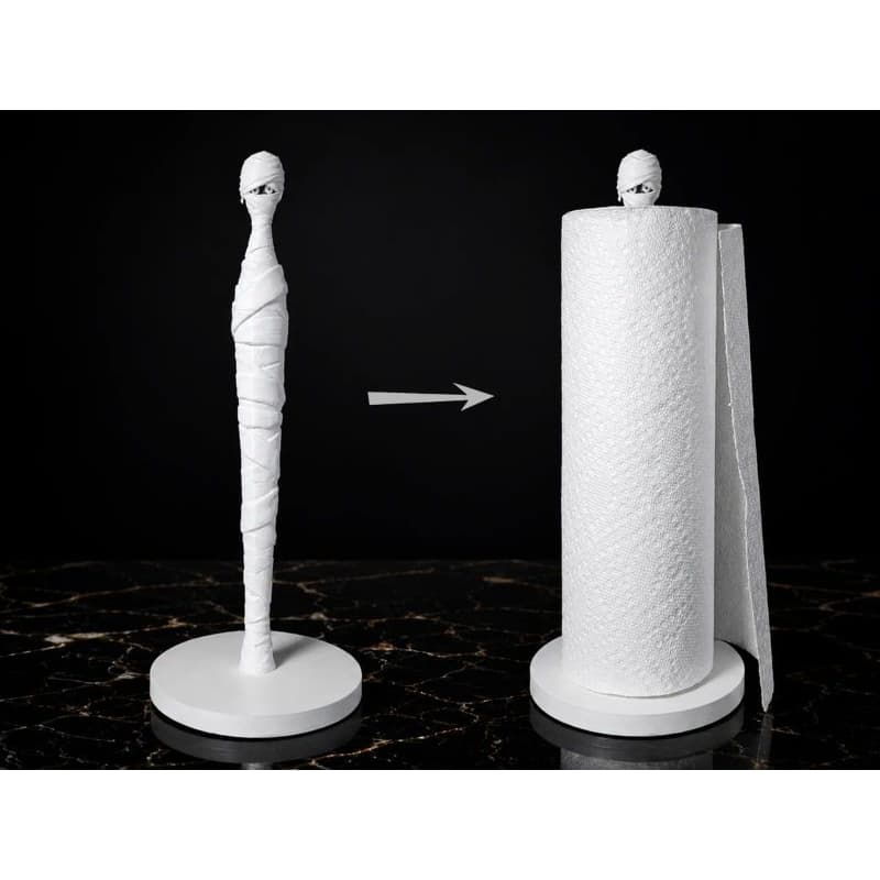 Porta Papel Toalha Múmia Halloween – Impressão 3D