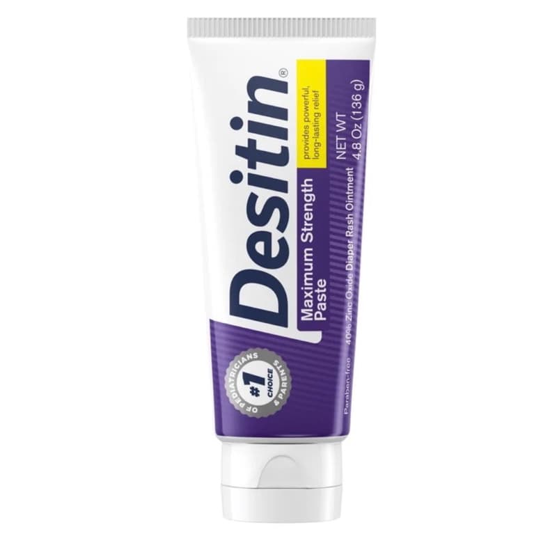 Desitin Maximum Strength Diaper Rash Paste 136g – Pomada Assadura Forte Bebê Original