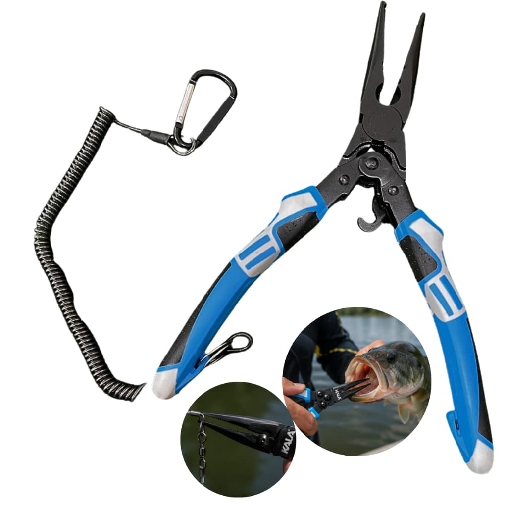 Alicate De Pesca Kala APK950 9 Pol Inox Profissional Multifuncional