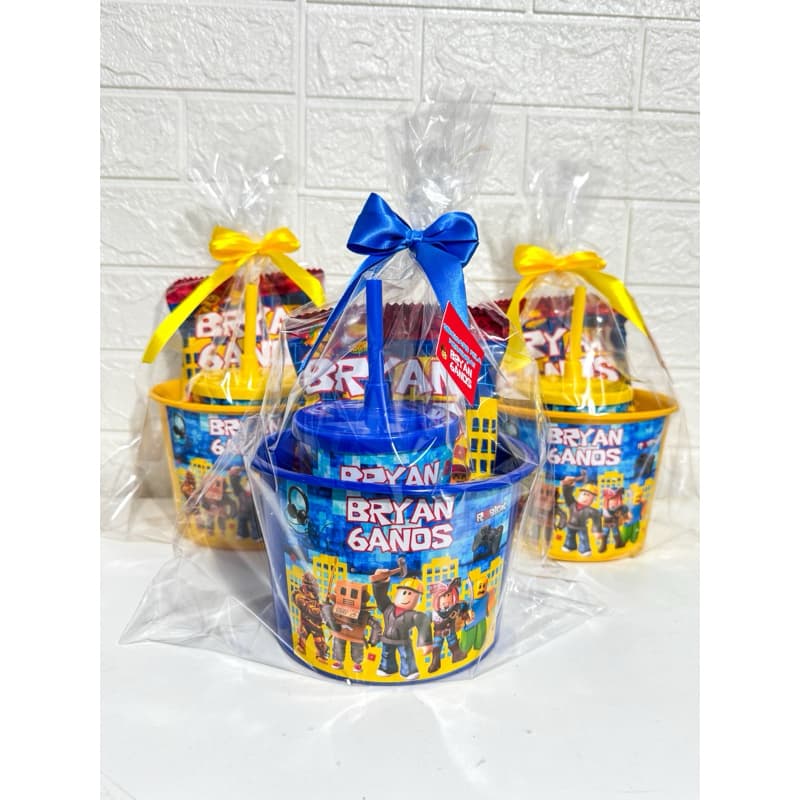 Kit cineminha roblox Personalizado | Lembrancinha Festa Infantil | Fazemos Todos Os Temas