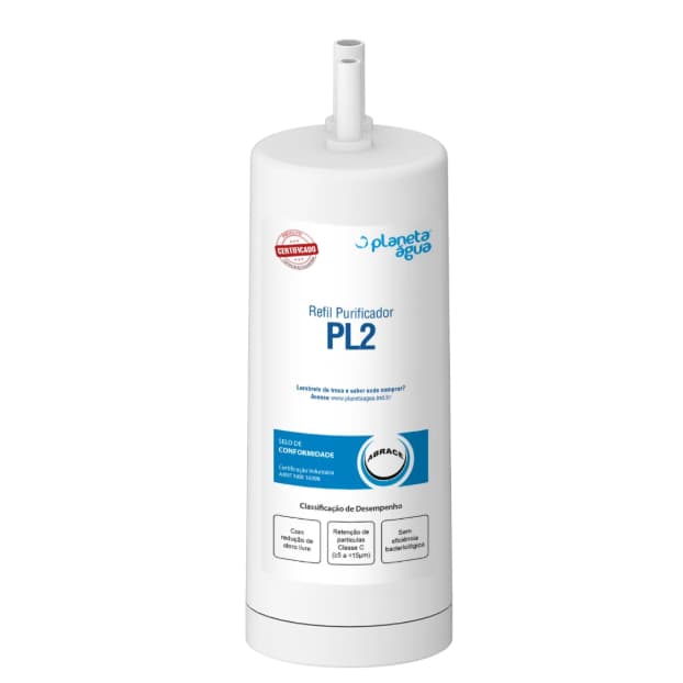 Refil Compatível Purificadores Latina Purifive Vitamax PA731 PA735 PN535 Planeta Água PL2 1066