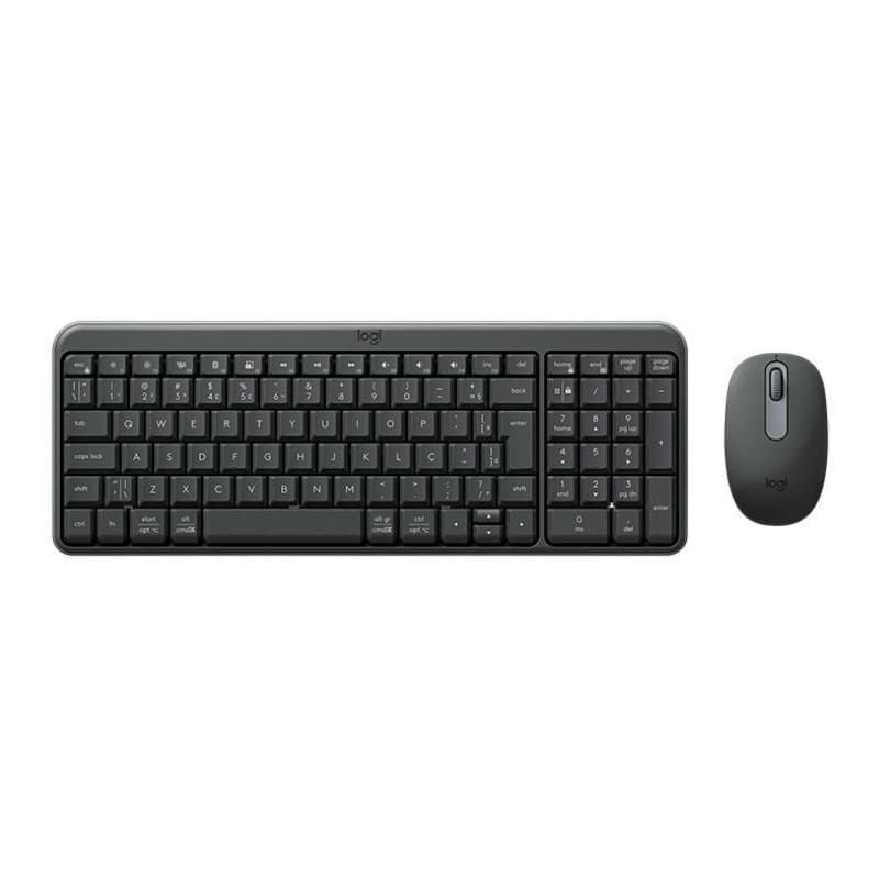 Kit Teclado e Mouse Sem Fio Mk250 Logitech Grafite