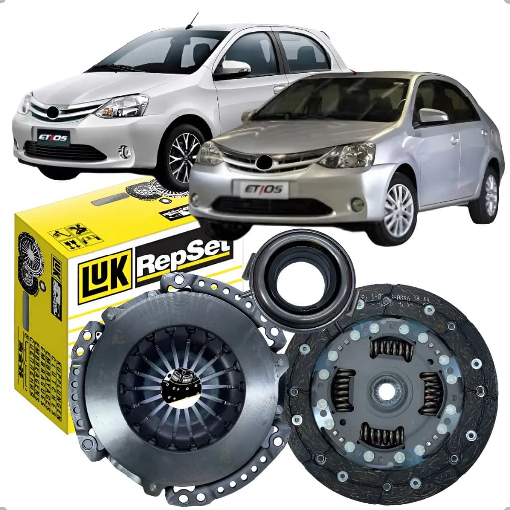 Kit Embreagem Toyota Etios 1.3/1.5 16v Manual Luk Original 6203242