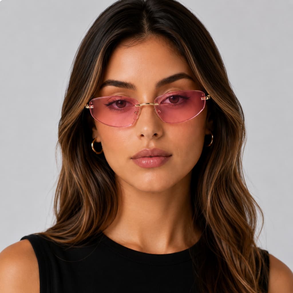 Óculos De Sol Feminino Uv400 Premium Fashion Feminino Luxo