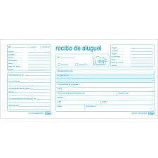 Recibo de Aluguel Com Canhoto 50 Folhas Tilibra