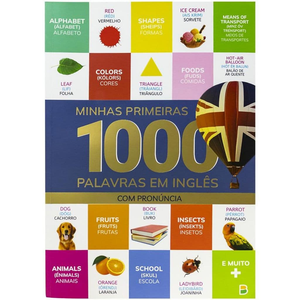 Livro Minhas Primeiras 1000 Palavras em Inglês