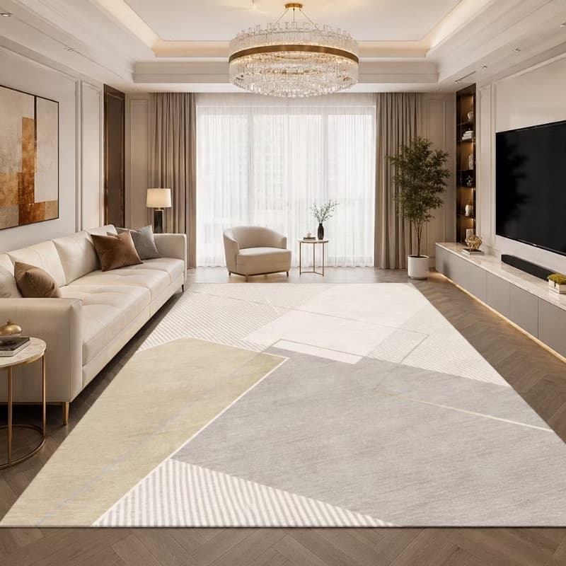 Tapete sala 200x1,40 Elegante Confortável Fácil de Limpar com Antiderrapante Promoção