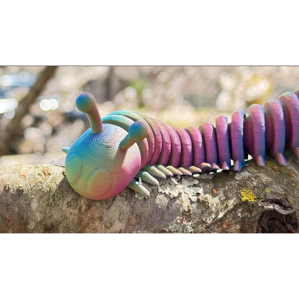 centopeia articulada, flexível, inseto, brinquedo sensorial, toy, antiestresse, decorativo, fidget toys