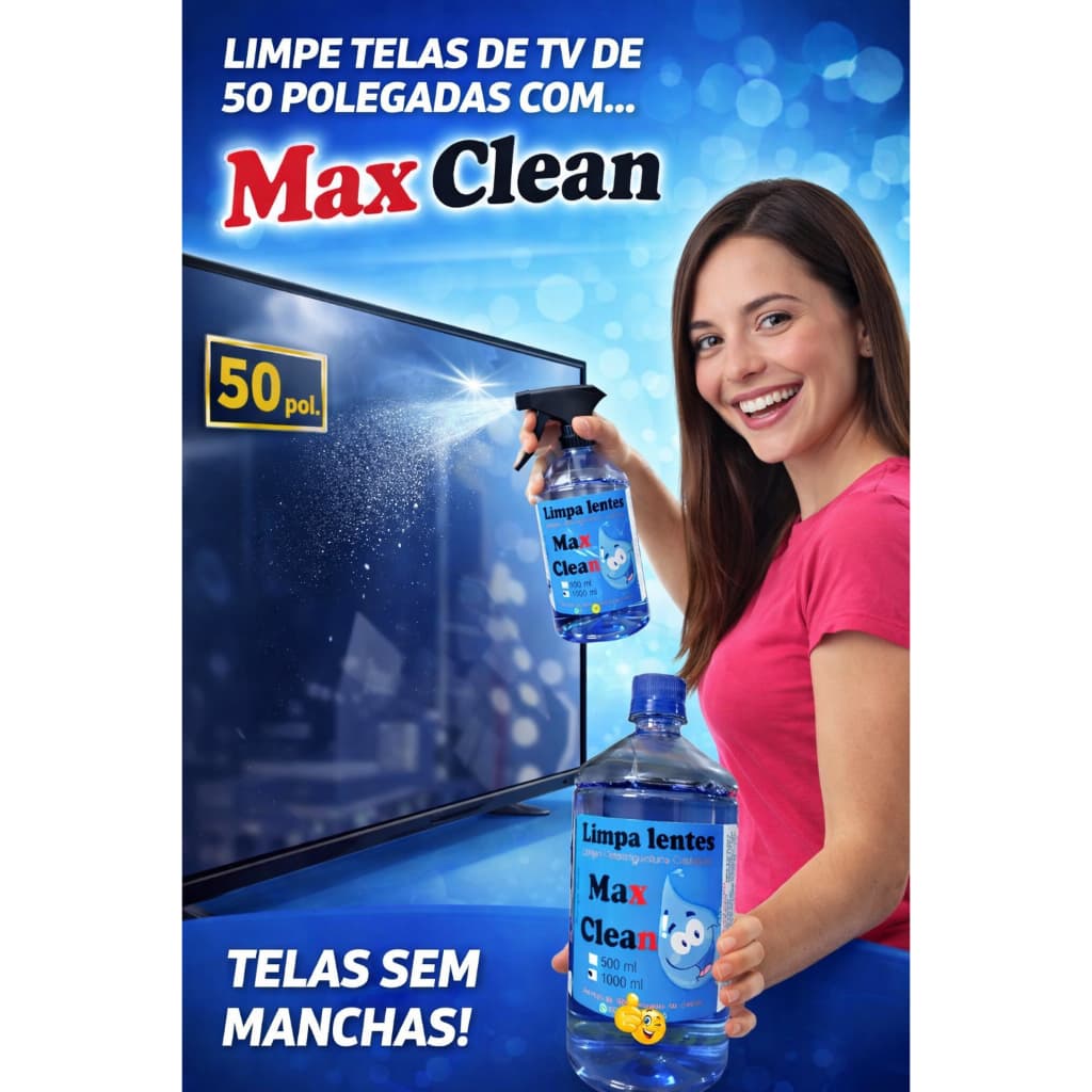 Limpa telas óculos celular tv notebook  limpa desengordura  cristaliza  acompanha flanela de limpeza
