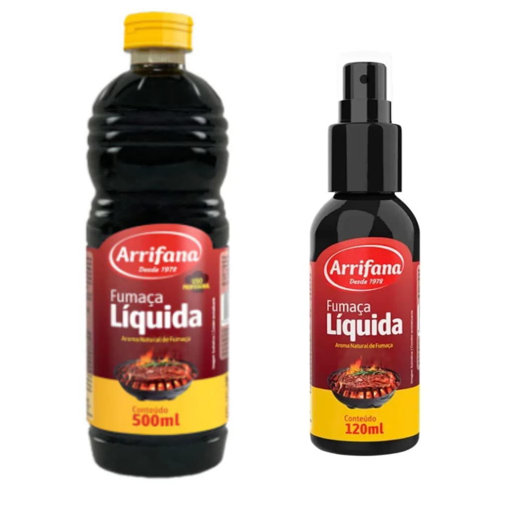 Fumaça liquida 500ml e 120ml Arrifana (Excelente Produto)