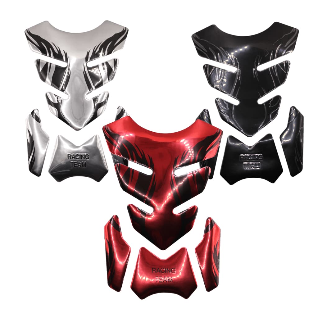 Protetor Adesivo 3D Para Tanque De Moto Racing Team