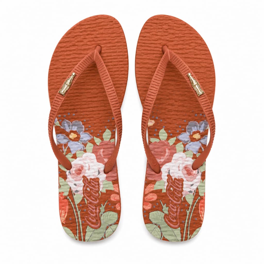 Chinelo Coca Cola Feminino Abbe Cc4920
