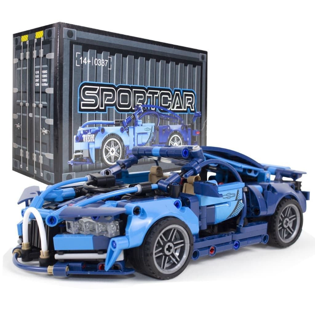 Brinquedo Super Carros Blocos de Montar