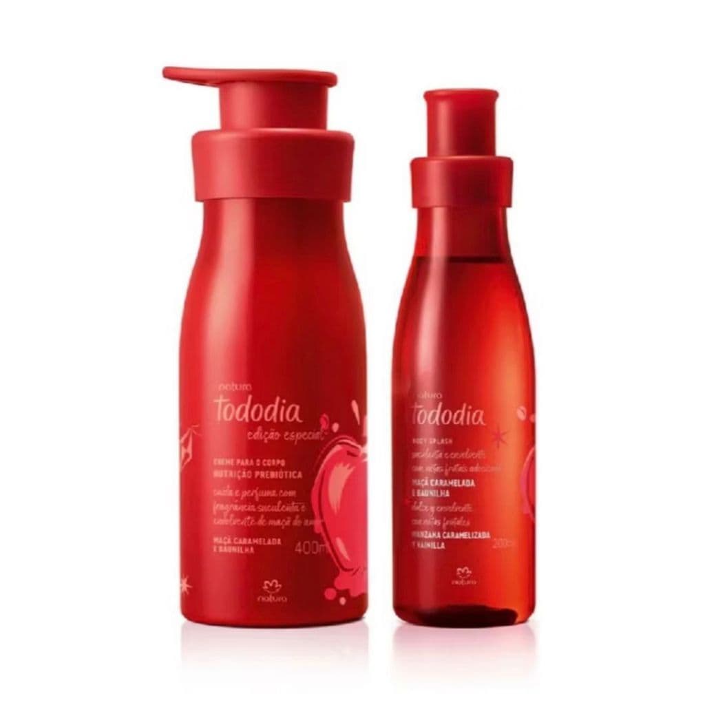 KIT NATURA TODODIA MAÇÃ CARAMELADA E BAUNILHA ORIGINAL