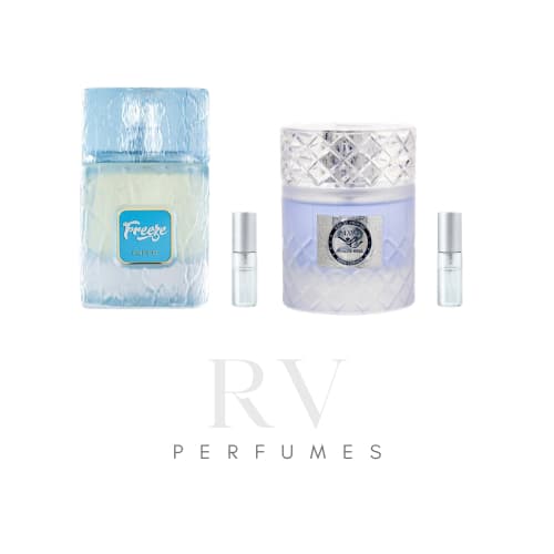 Riffs Freeze + Moscow Mule | Individual ou Combo Perfumes Árabes Masculinos e feminino Alta Fixação