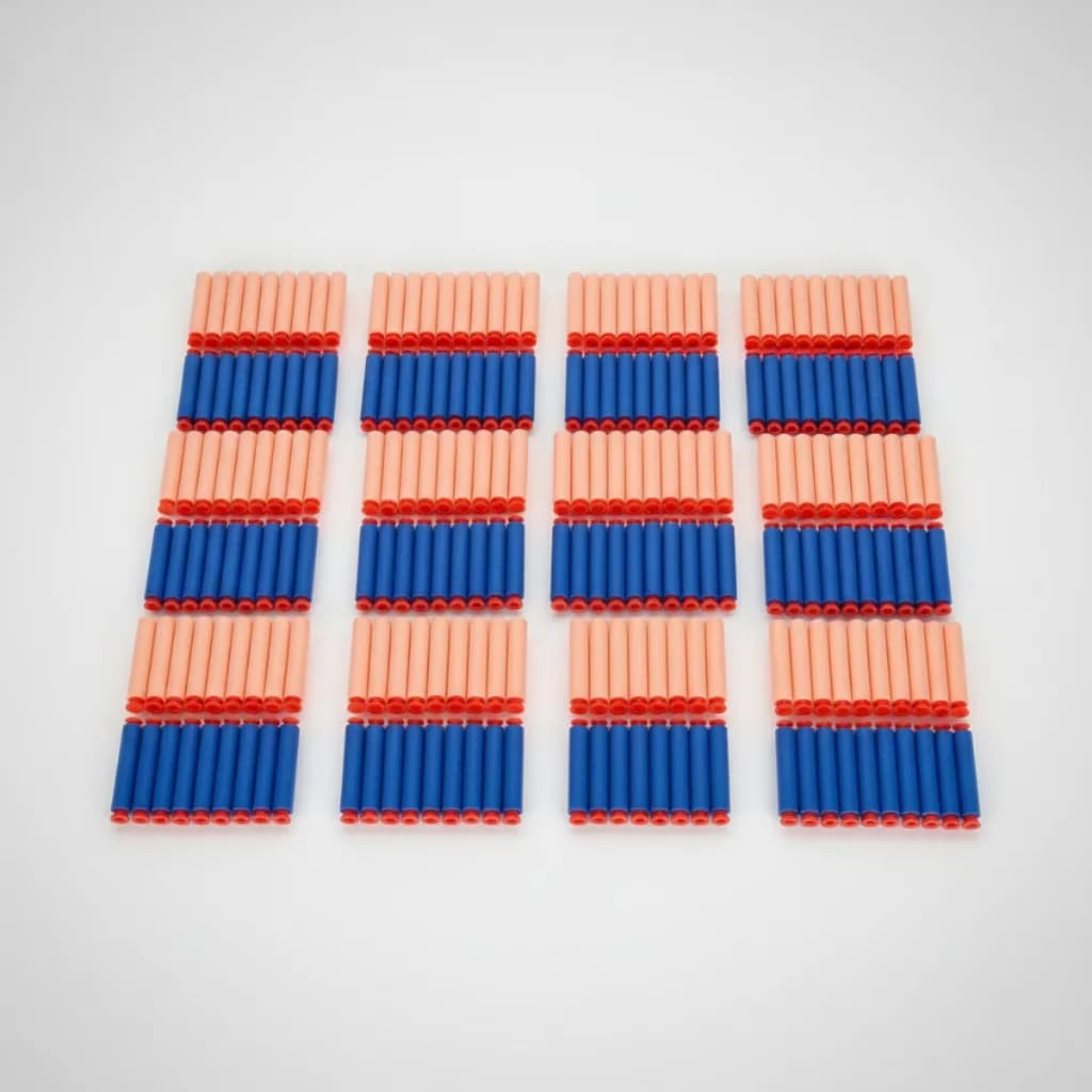 Kit 20/40/60/80/100 Refil de Dardos Com Ventosa Espuma Munição Nerf Lançador Balas Infantil Brinquedo