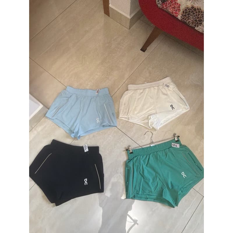 short duplo em poliamida