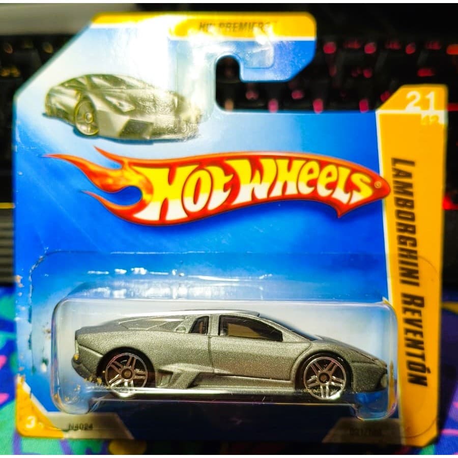 Hot Wheels 2009 Lamborghini Reventon Cinza Lacrado Com Detalhe na Embalagem