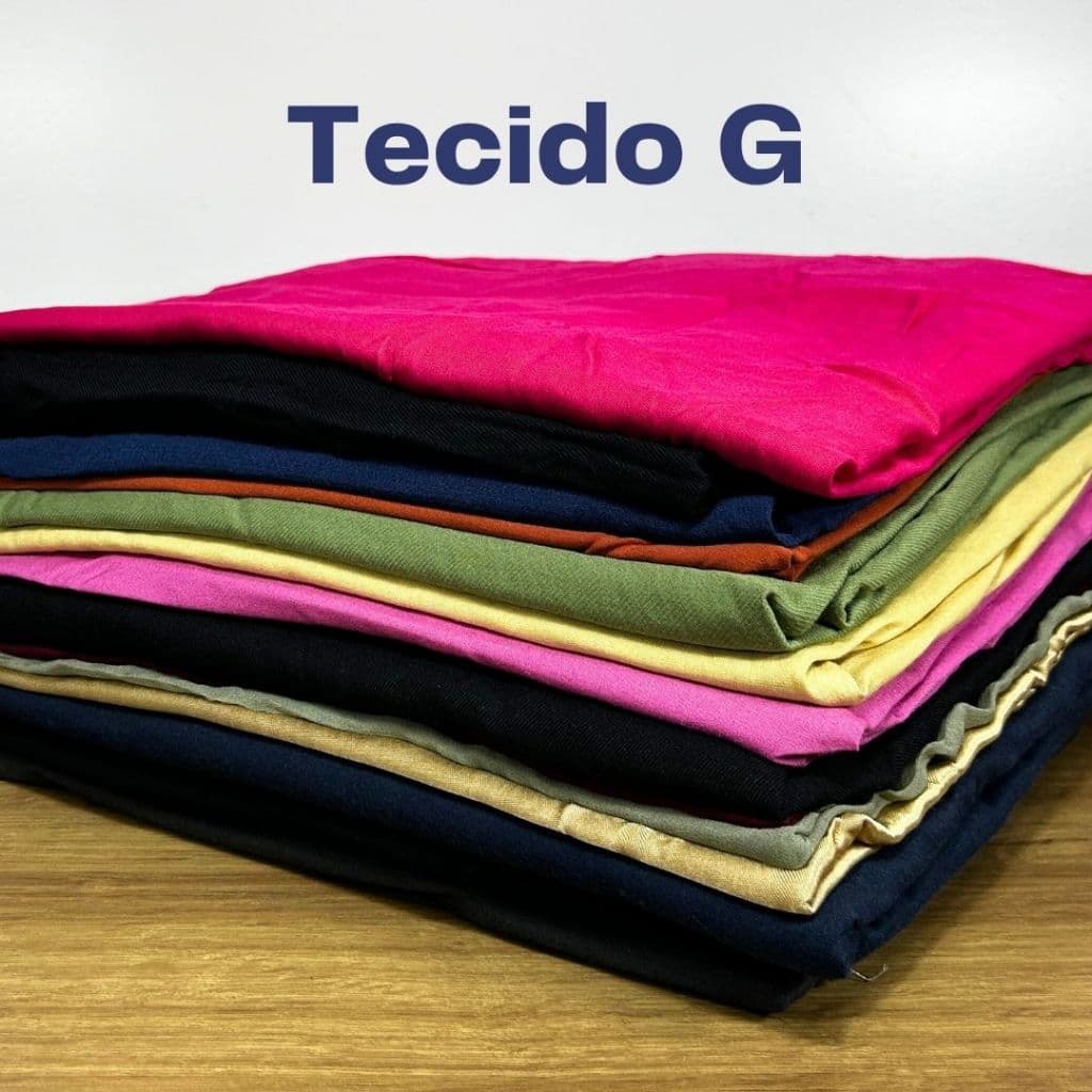 Pacote Retalhos Tecido G Colorido Liso Viscose Algodão Vestidos Camisetas Blusas