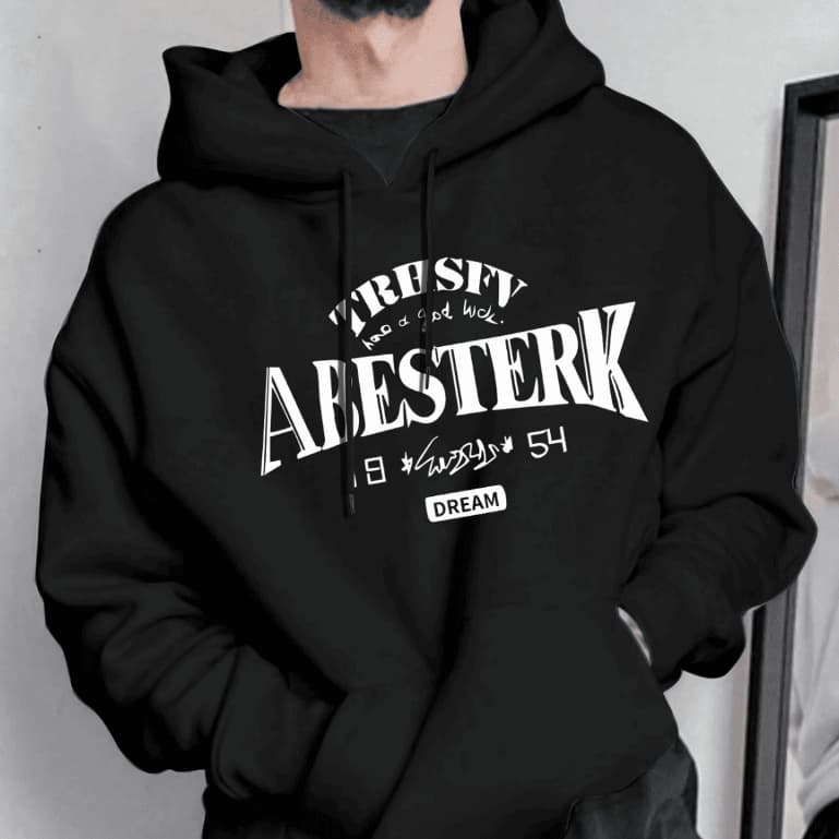 Moletom Masculino Blusa de Frio Moderno Flanelado Tendencia Grosso