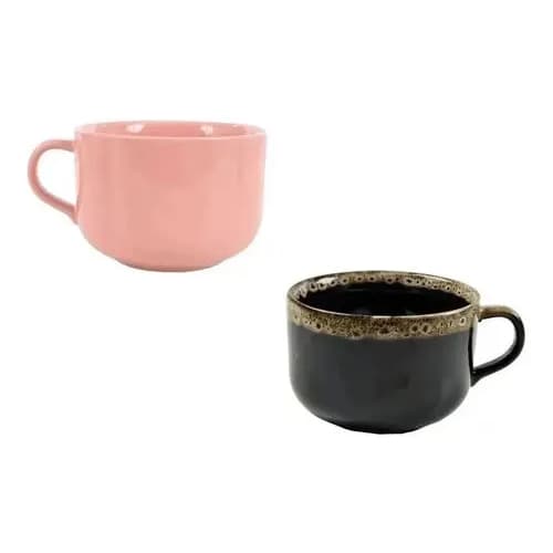 Caneca Porcelana 450ml Apto Micro-ondas Lava-louças