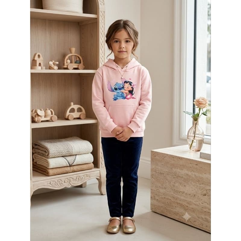 Moleton infantil Rosa.stitck Lilo