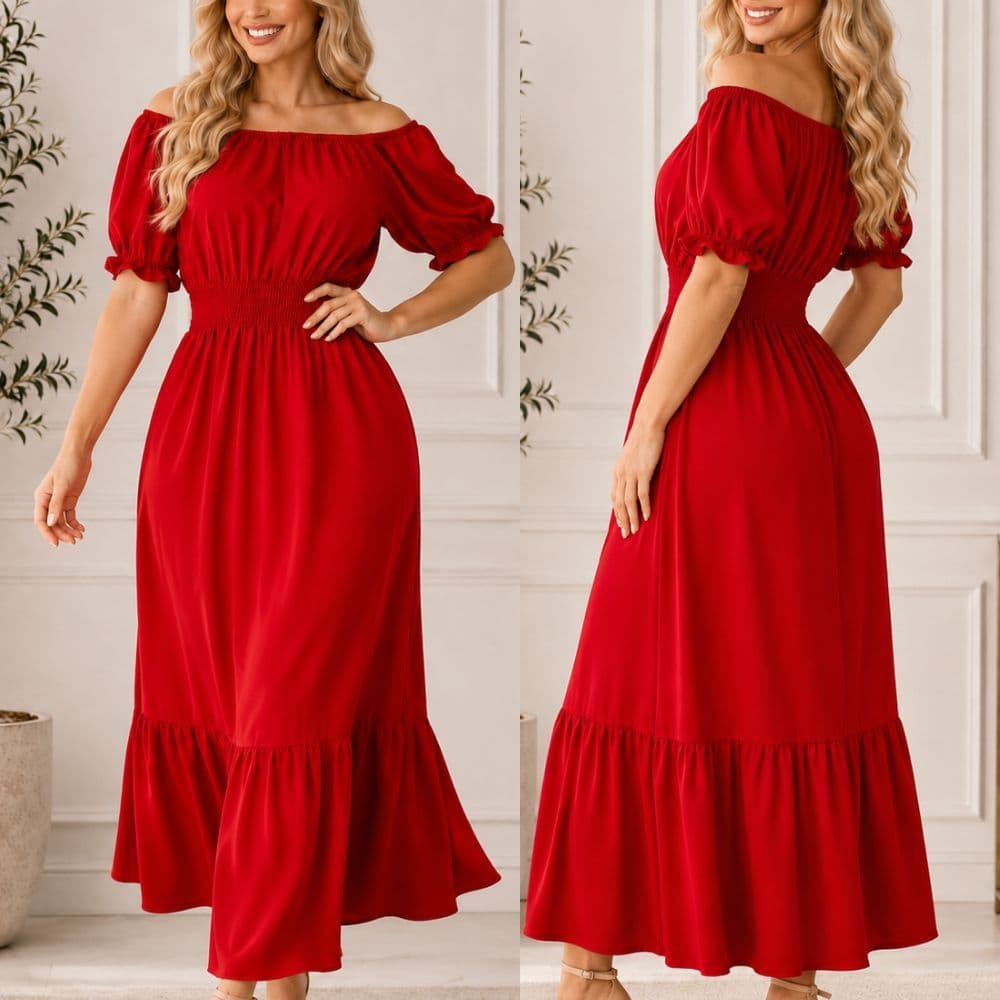 Vestido Longo Confortavel Ciganinha Moda Evangelica