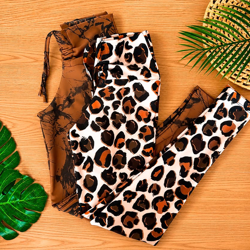 Calça Legging Plus Size Suplex com Cordinha Cintura Alta Costura Reforça GG Cós Alto para Academia