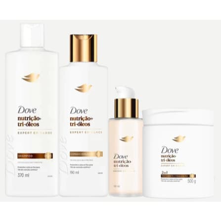 Kit Completo Dove Nutrição+ Tri- óleos