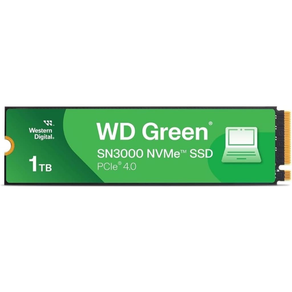SSD 1TB WD Green M.2 NVMe Rápido para PC Gamer e Notebook