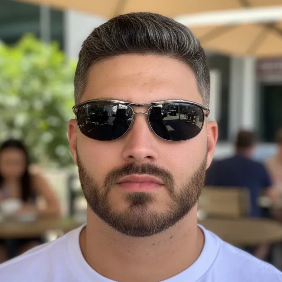 Óculos De Sol Demolidor Preto Masculino Finoti Matrix