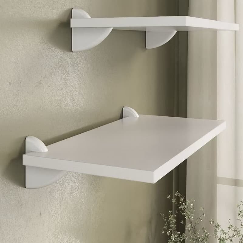 KIT 2 prateleiras 60x20 multiuso em MDF 15MM com suporte