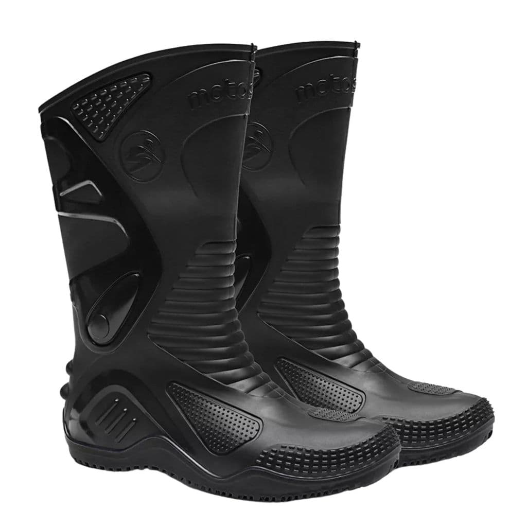 Bota Chuva Motosafe Motociclista Moto Motoboy Impermeável