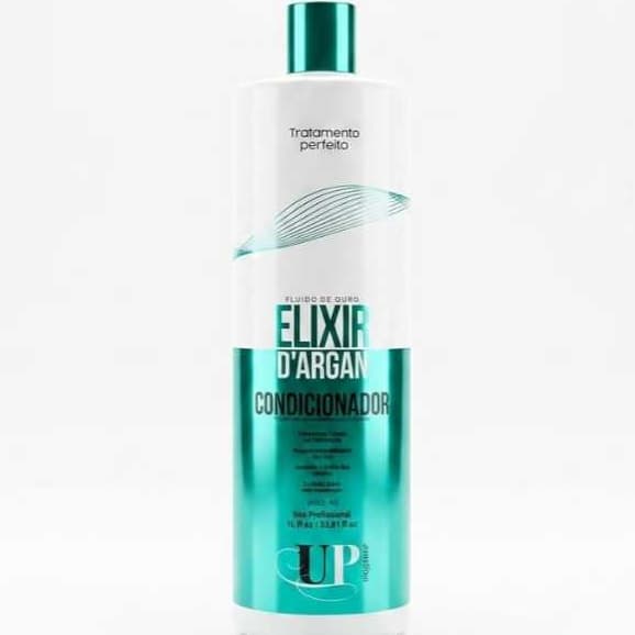 UP ÉLEGANCE - CONDICIONADOR ELIXIR ARGAN - CRESCIMENTO, HIDRATAÇÃO E BRILHO