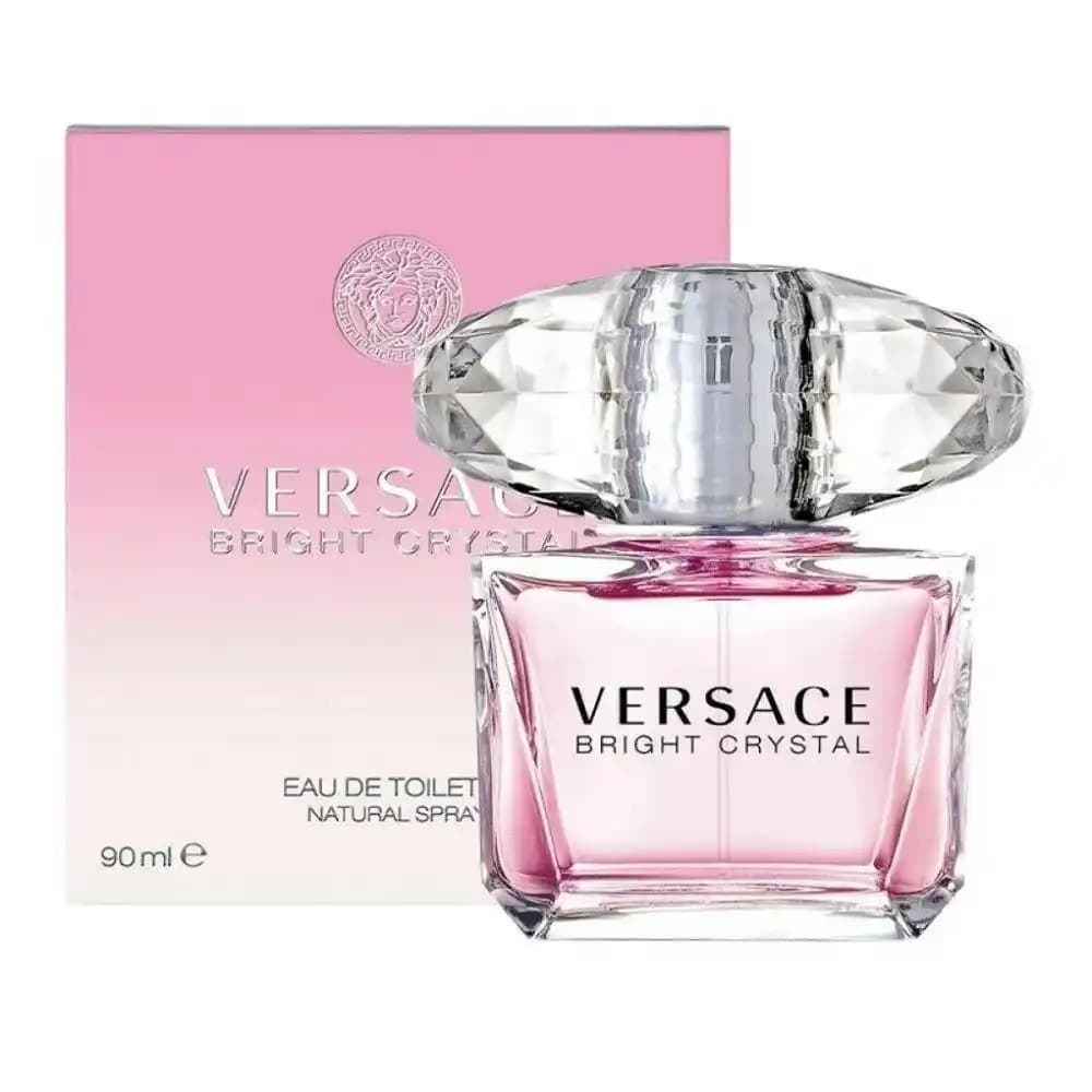 Perfume Feminino Versace Bright Crystal Eau de Toilette 90 ml SELO ADIPEC ORIGINAL