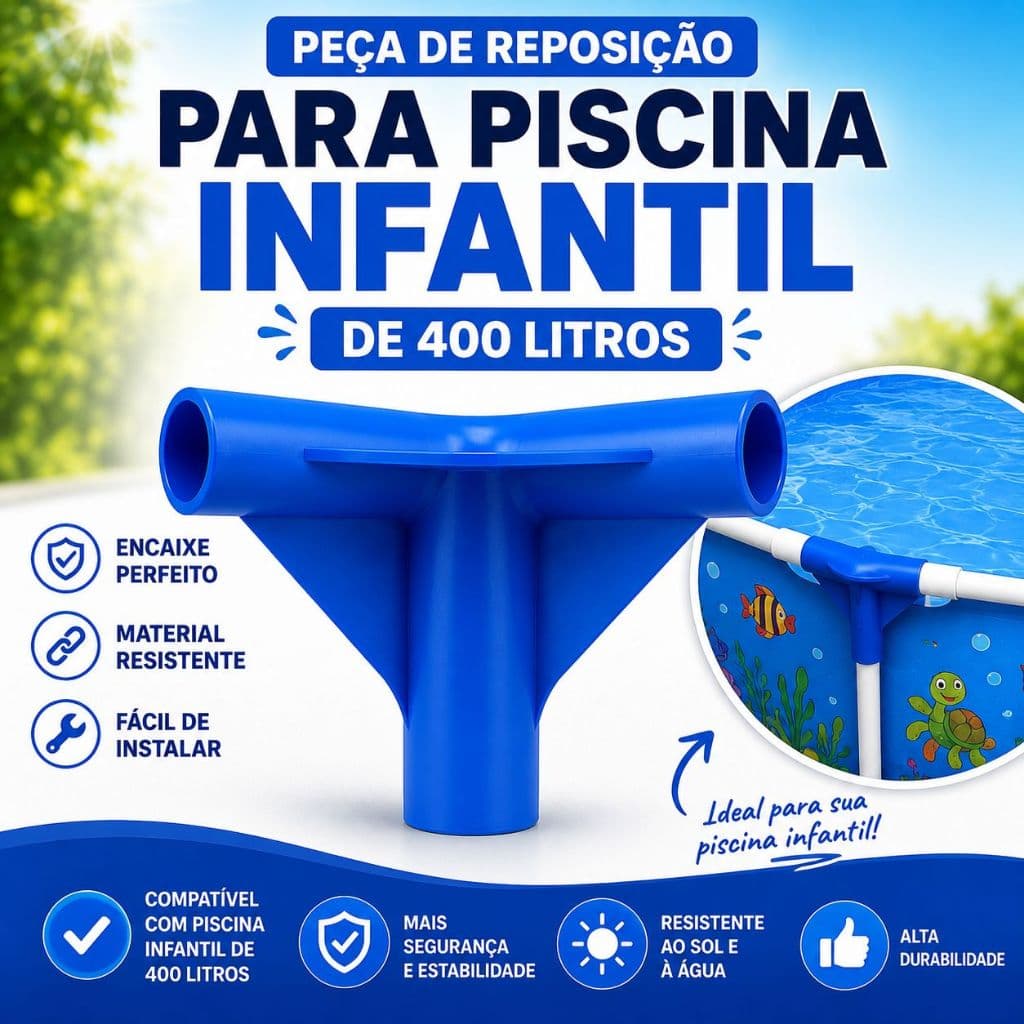 Peça Para Reposição De Piscina 400 Litros ATENÇÃO SÓ CABE NA DE 400L